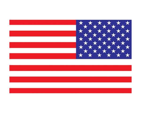 Reverse American Flag US Flag 3x5 Vinyl Decal Sticker for Cars Trucks ...