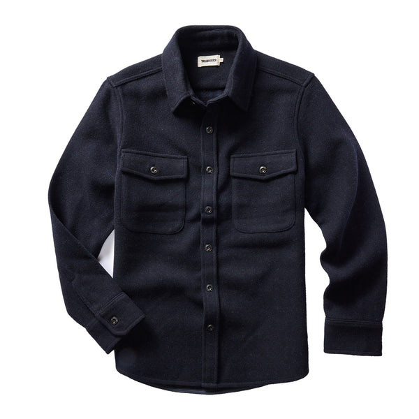 The Maritime Shirt Jacket | Port Twill – Fontenelle Supply