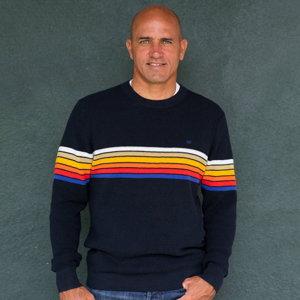 Nostalgic Sweater | Black Rainbow
