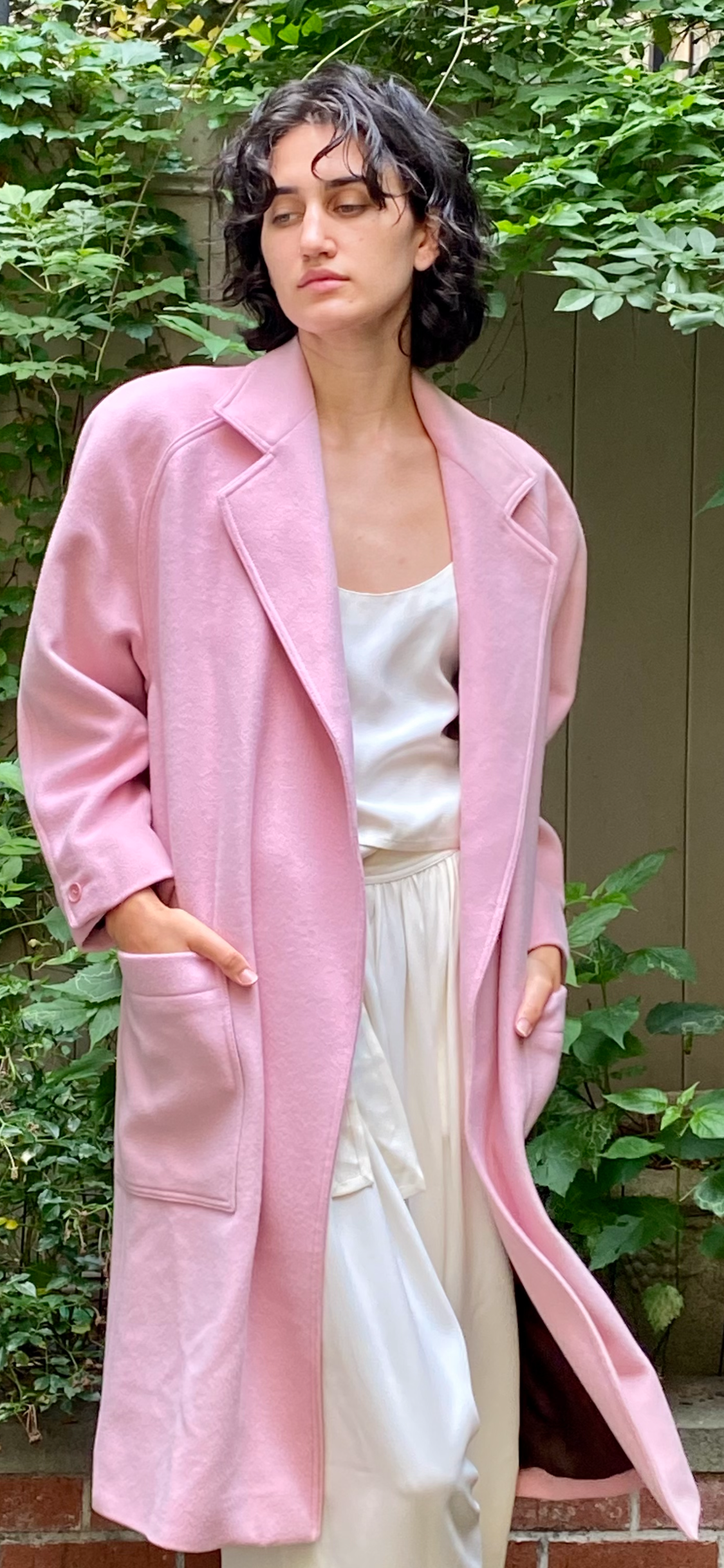 Vintage J Tiktiner Cote d  Azur Pink Coat