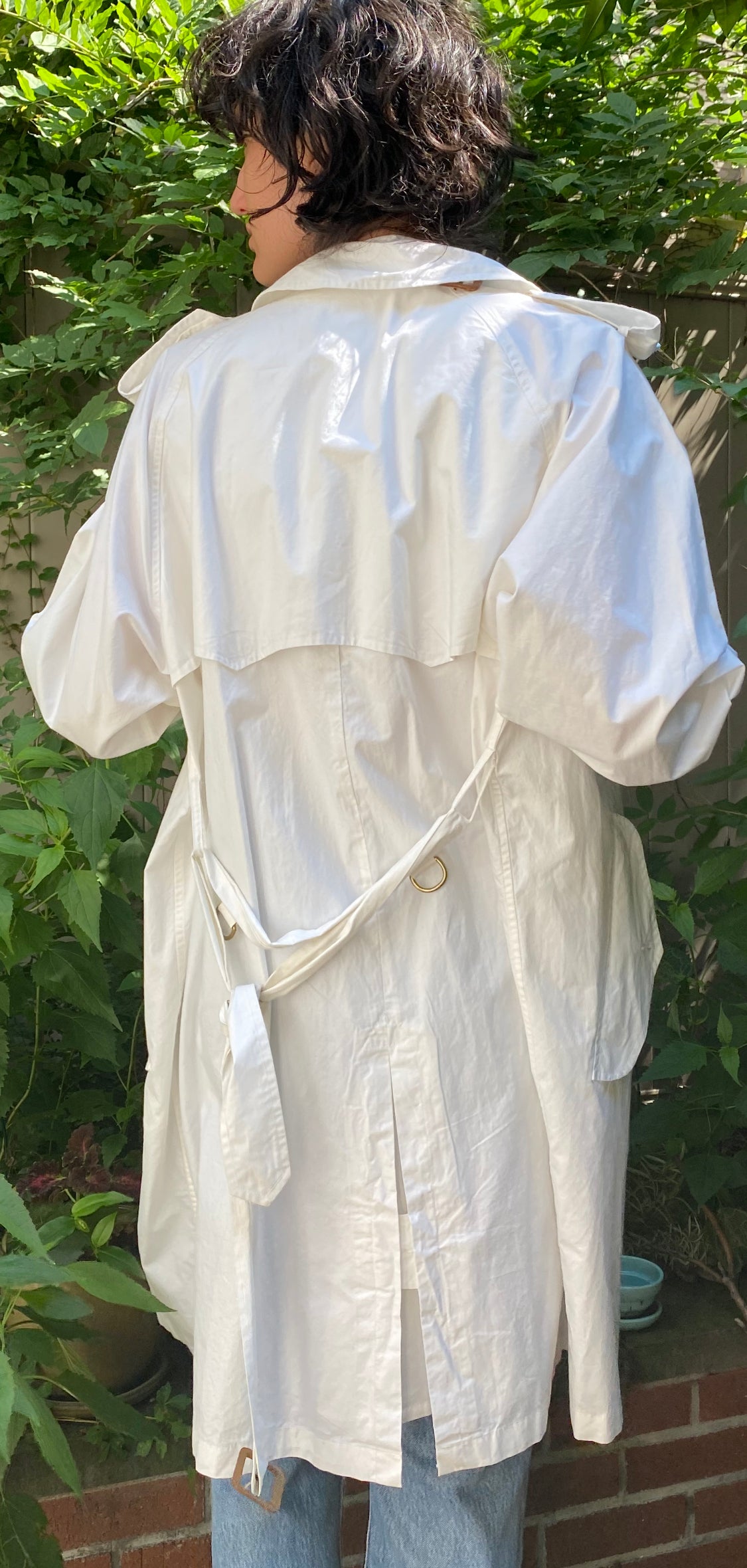 Vintage Ralph Lauren Cotton Trench Coat