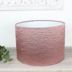 Dusky Pink Alchemy Drum Lampshade