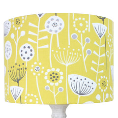 Ochre Bergen Nordic Seedhead Scandinavian Scandi Lampshade