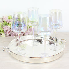 Set of 4 Iridescent Wine Glass