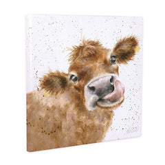 Mooo Cow 50cm Canvas Print