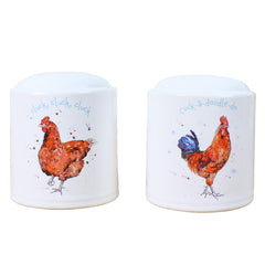 Chicken Hens Cruet Salt & Pepper Set