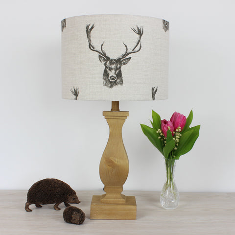 Stags Head Lampshade