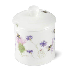 Bee and Flower Jam Honey Pot