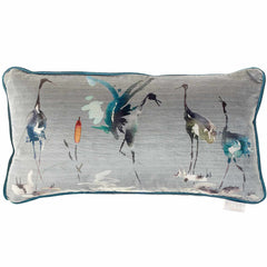 Cranes Velvet Voyage Maison Cushion