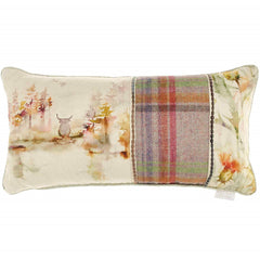 Caledonian Forest Highand Cow Patchwork Voyage Maison Cushion