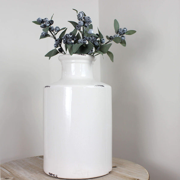 Emelia Distressed Bottle Vase