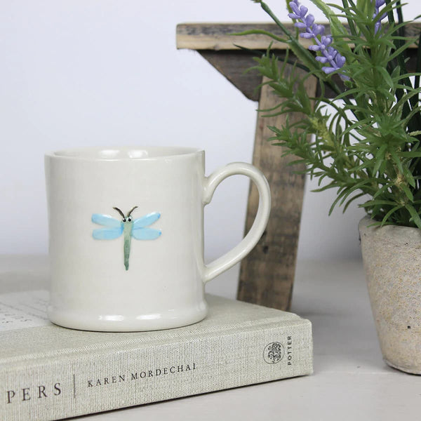 Dragonfly Stoneware Mug - Harrison Cropper