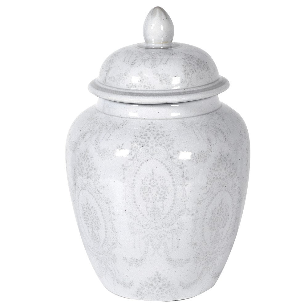 Heritage Marcella Ginger Jar 33cm In White