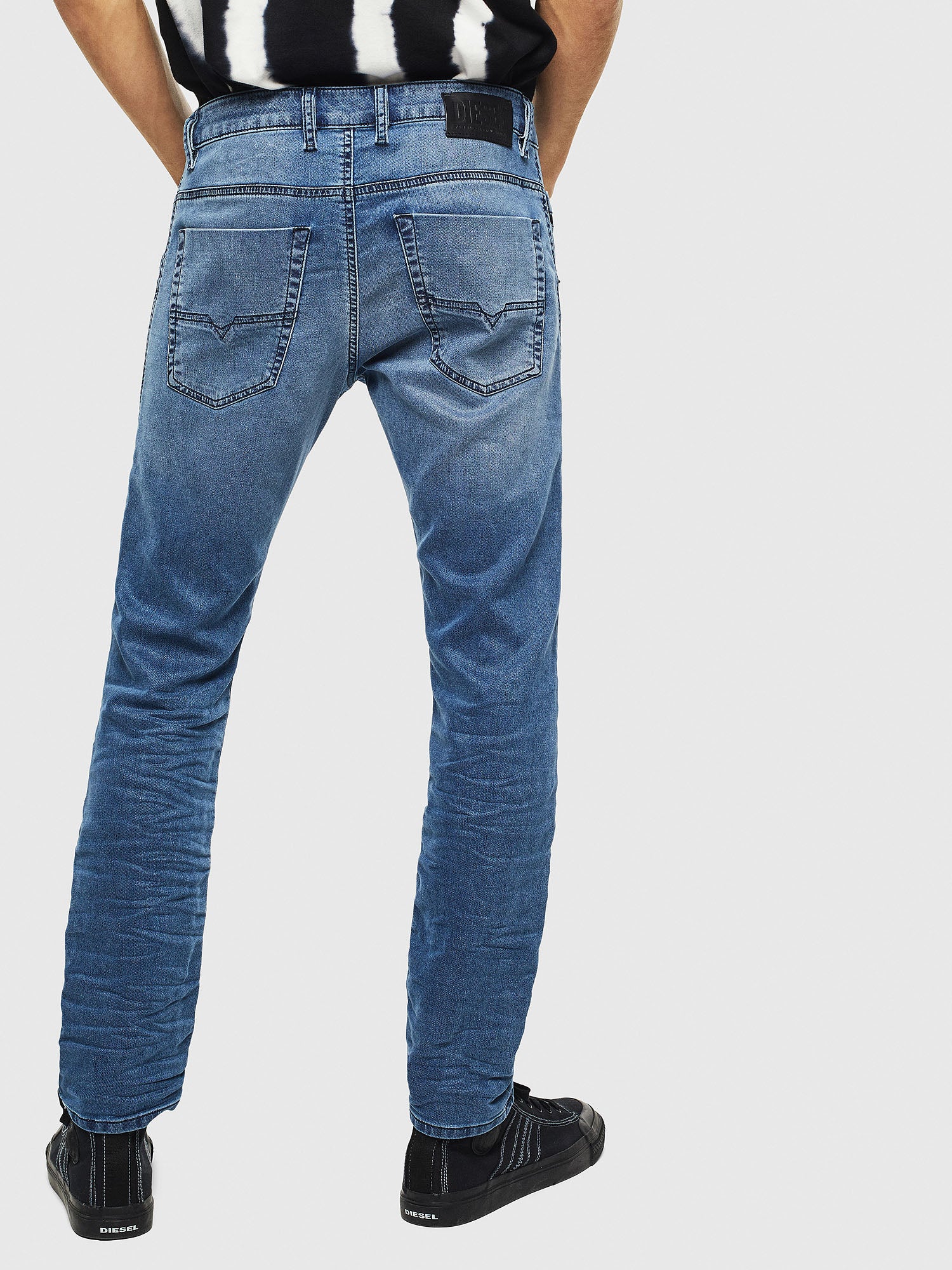 Krooley Joggjeans 09E09 Tapered Medium Blue