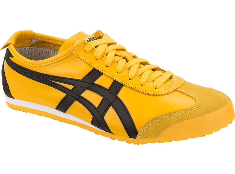 asics yellow shoes