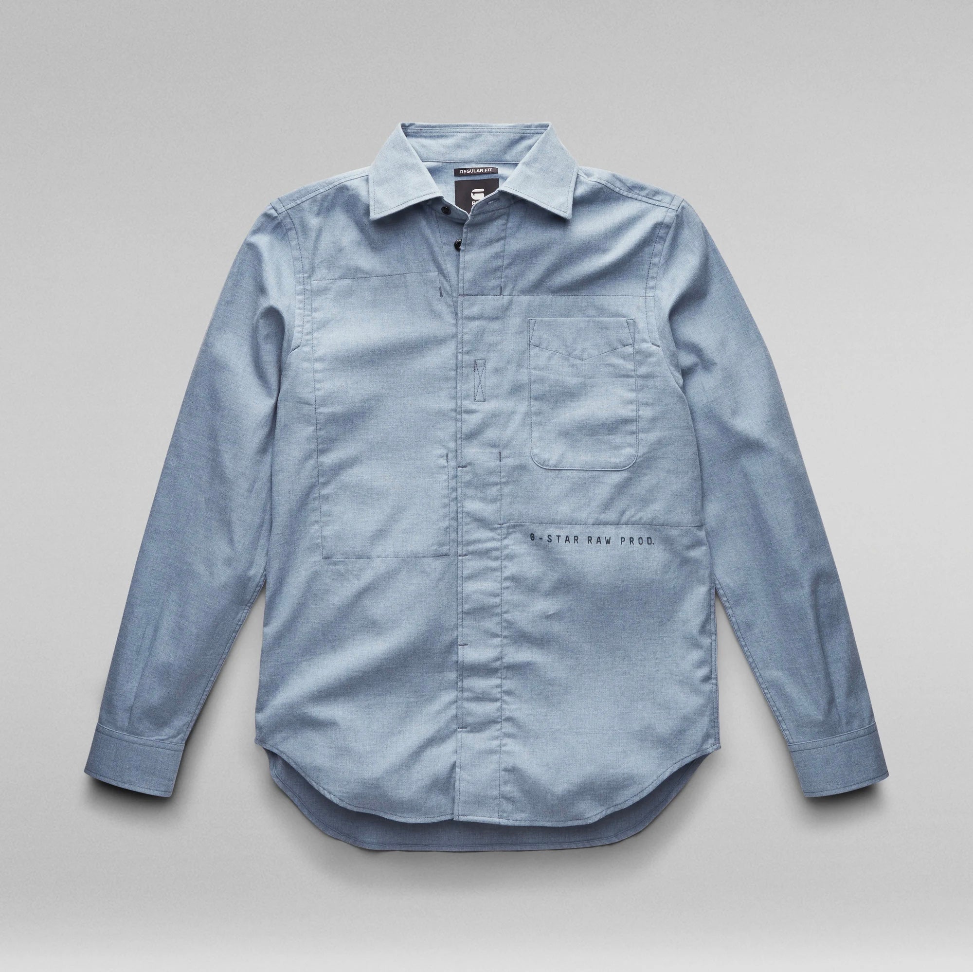 G-Star Raw High Collar Overshirt Caviar Jacket