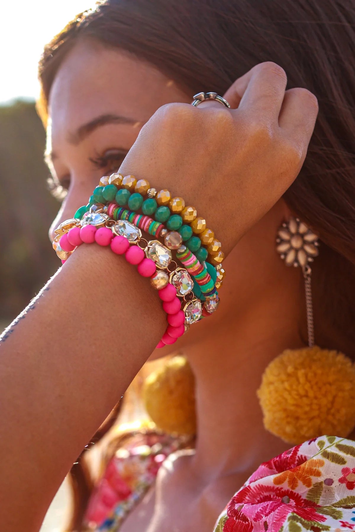 Field Of Flowers Bracelet