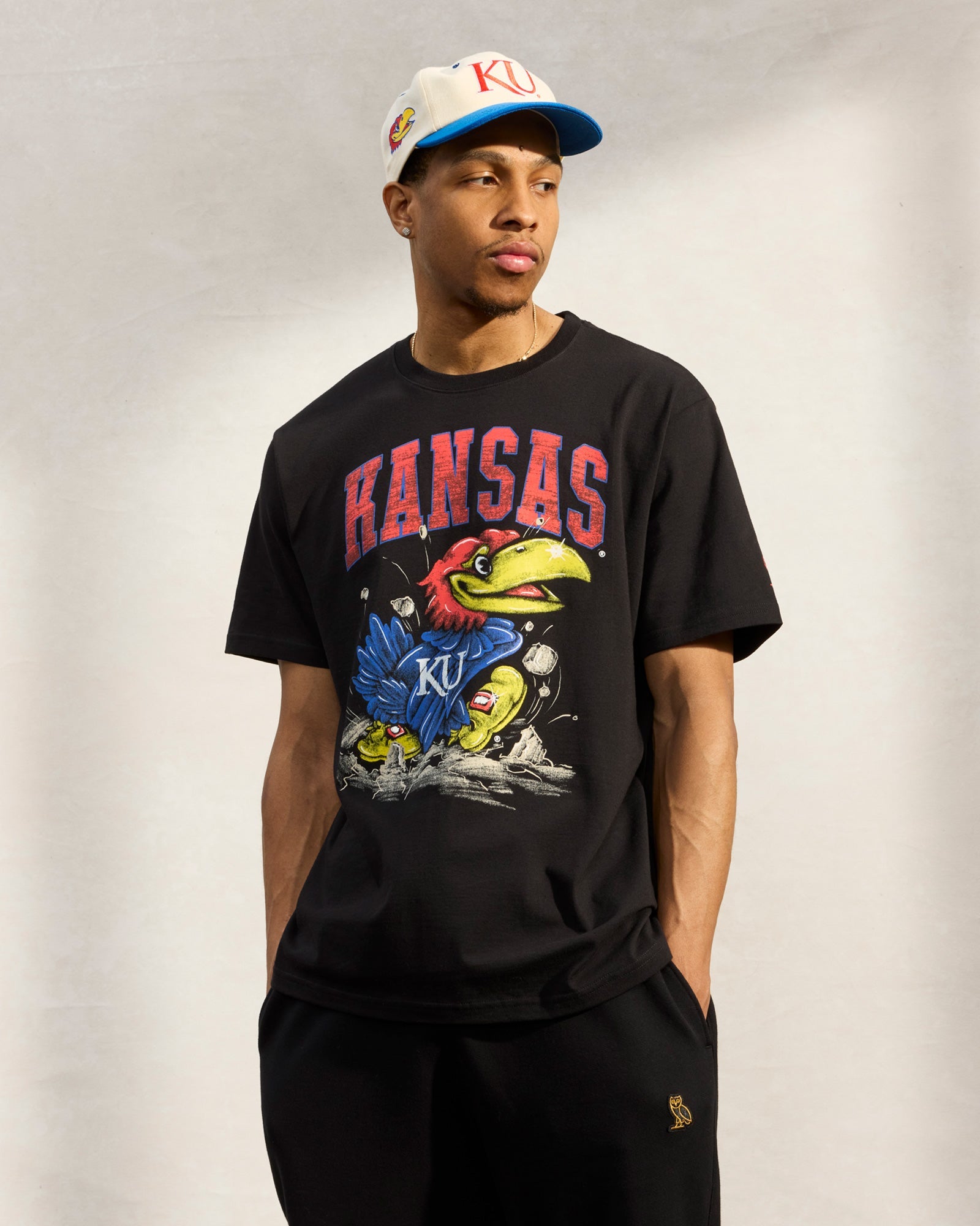 Kansas Jayhawks T-Shirt - Black