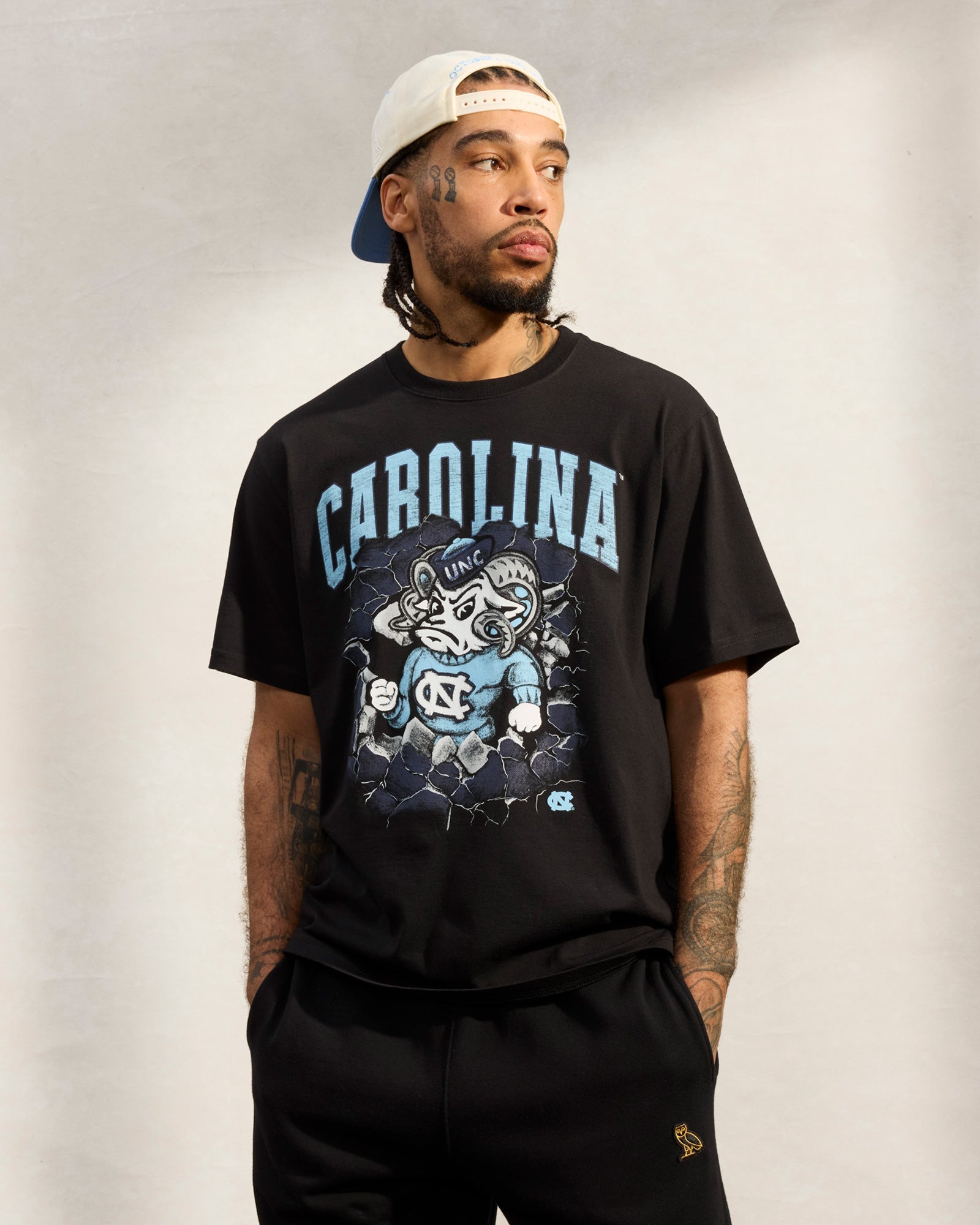 UNC Tar Heels T-Shirt - Black