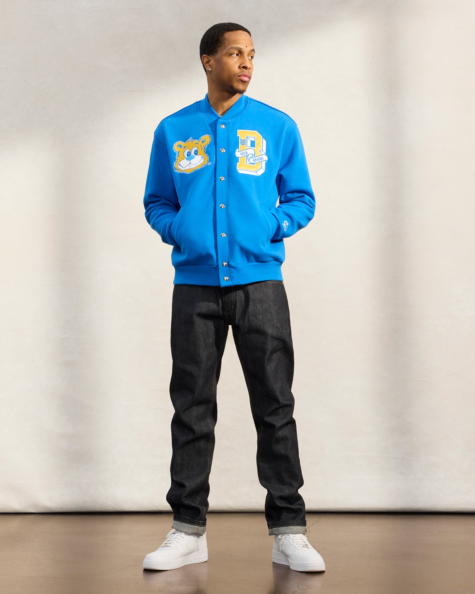 UCLA Bruins Fleece Varsity Jacket - Blue