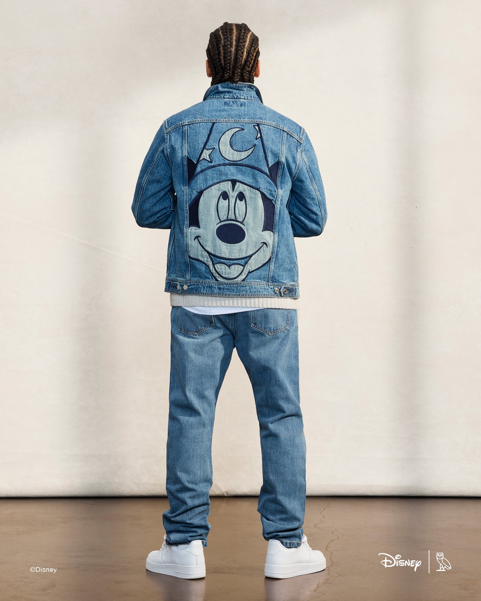 ©Disney Mickey Trucker Jacket - Washed Indigo