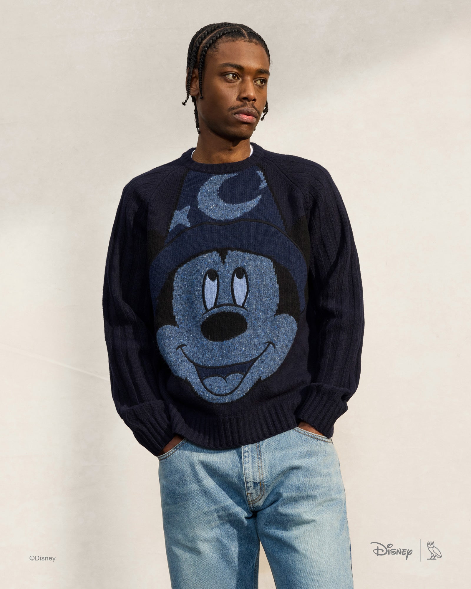 ©Disney Mickey Knit Sweater - Navy