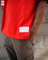 Slub Football Jersey - Red