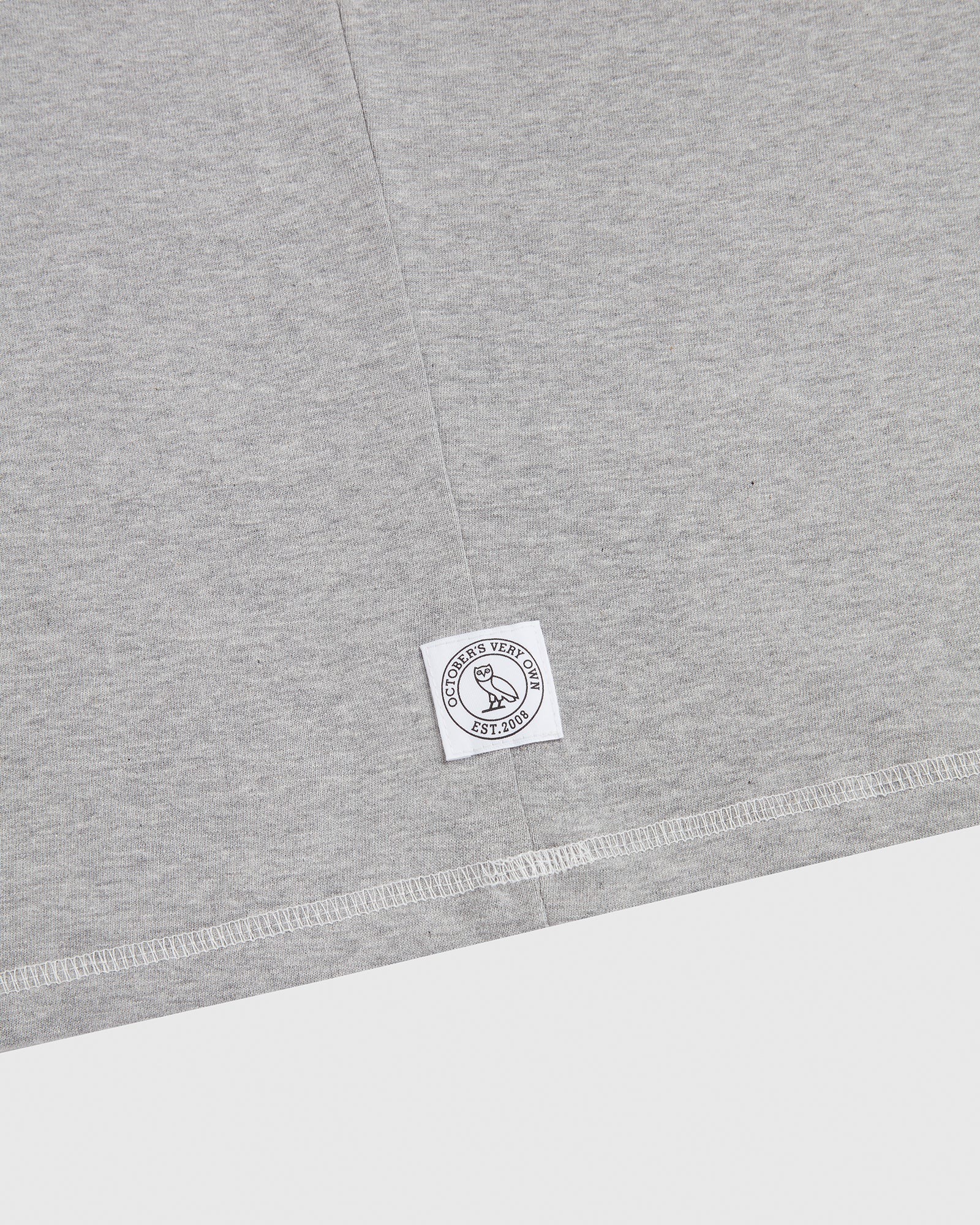 Contrast Stitch T-Shirt - Heather Grey