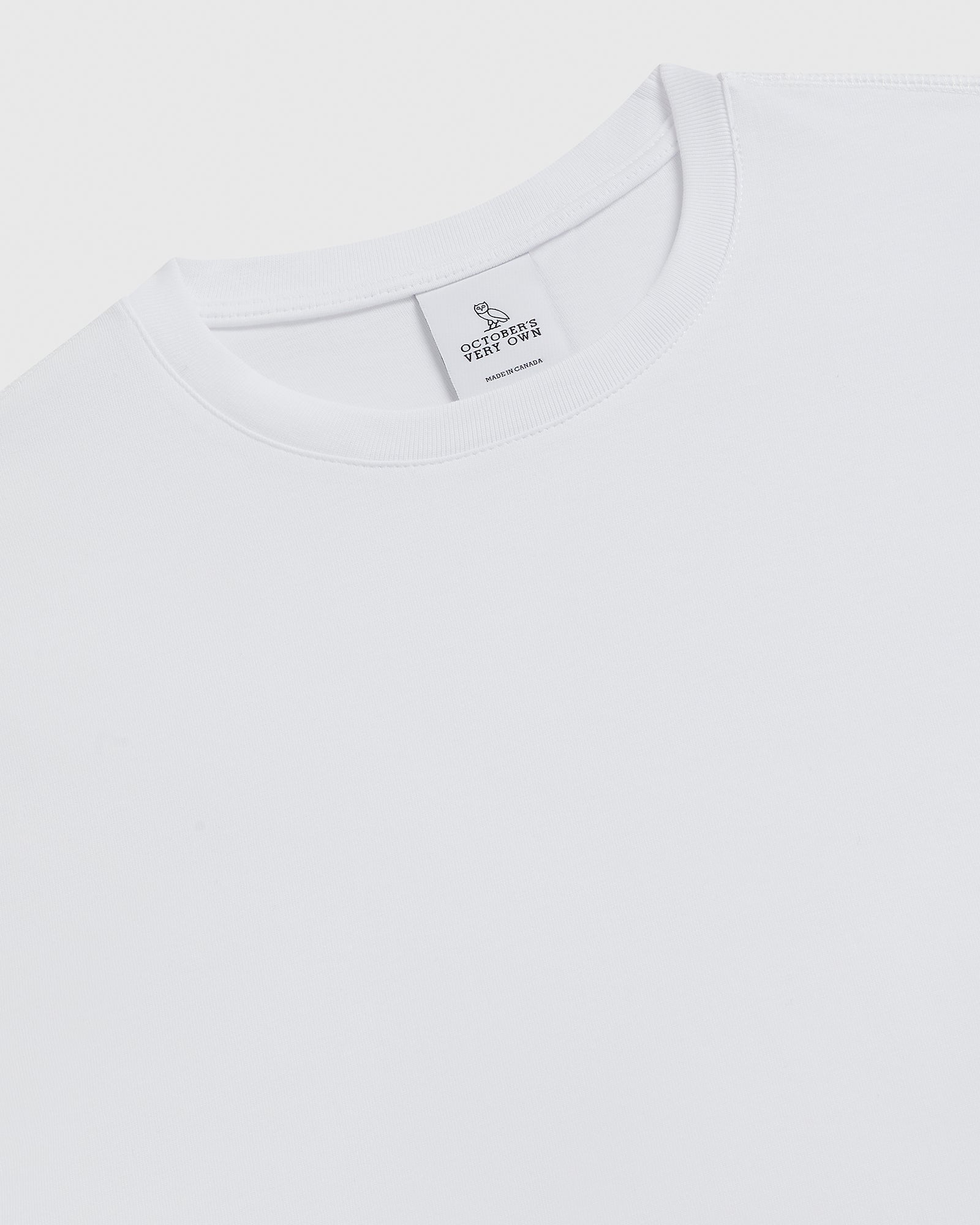 Contrast Stitch T-Shirt - White