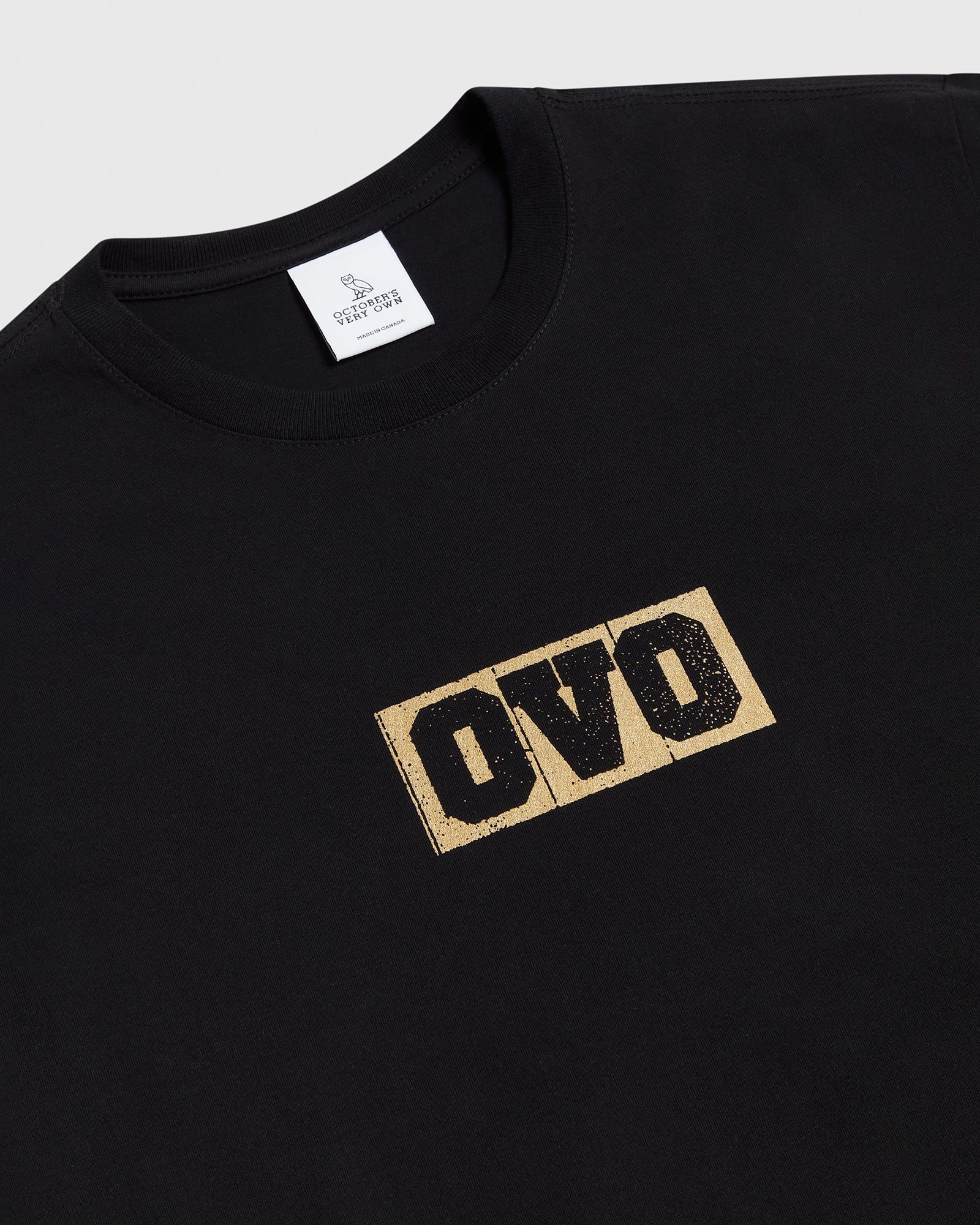 Slab T-Shirt - Black / Gold