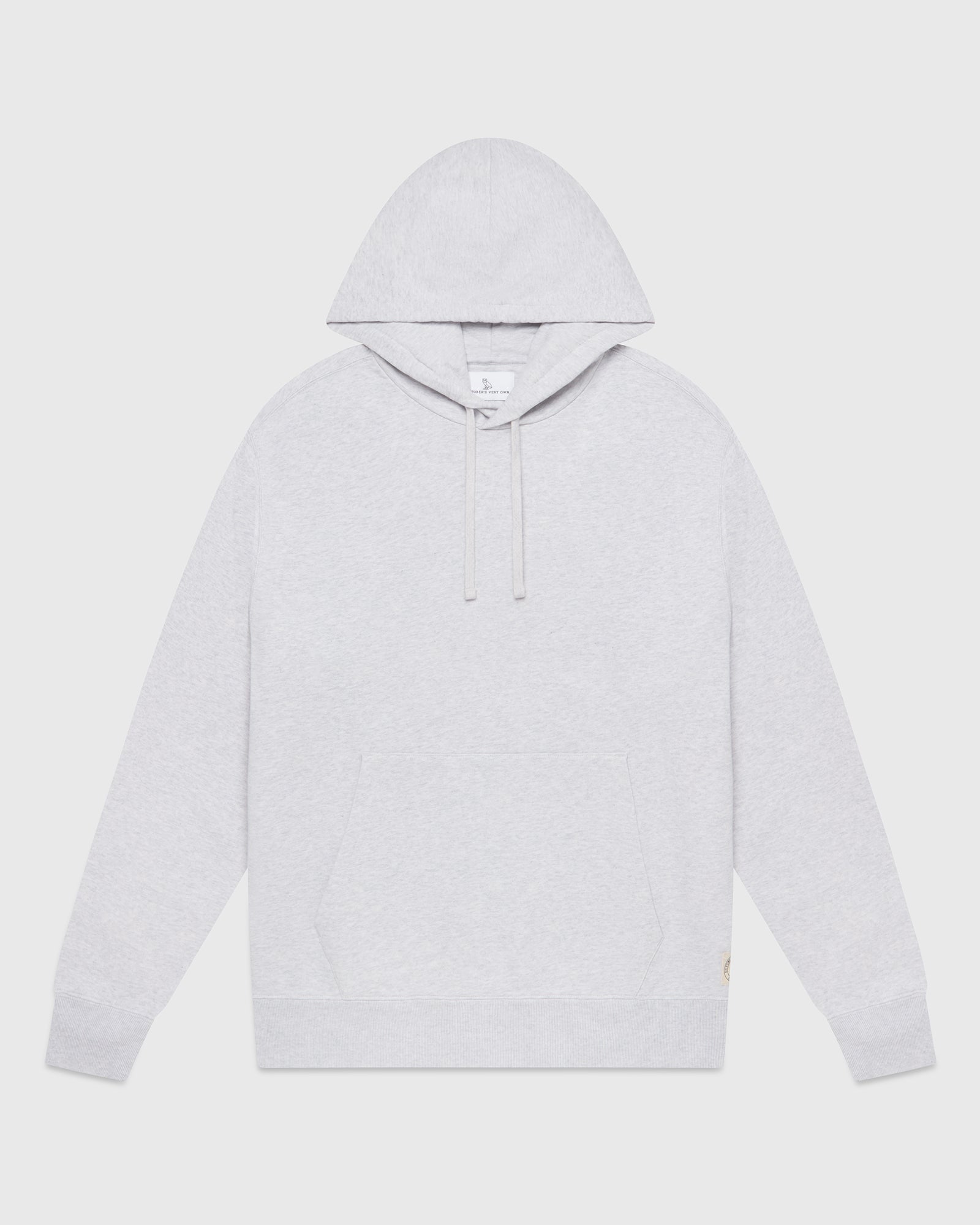 French Terry Hoodie - Pearl Grey