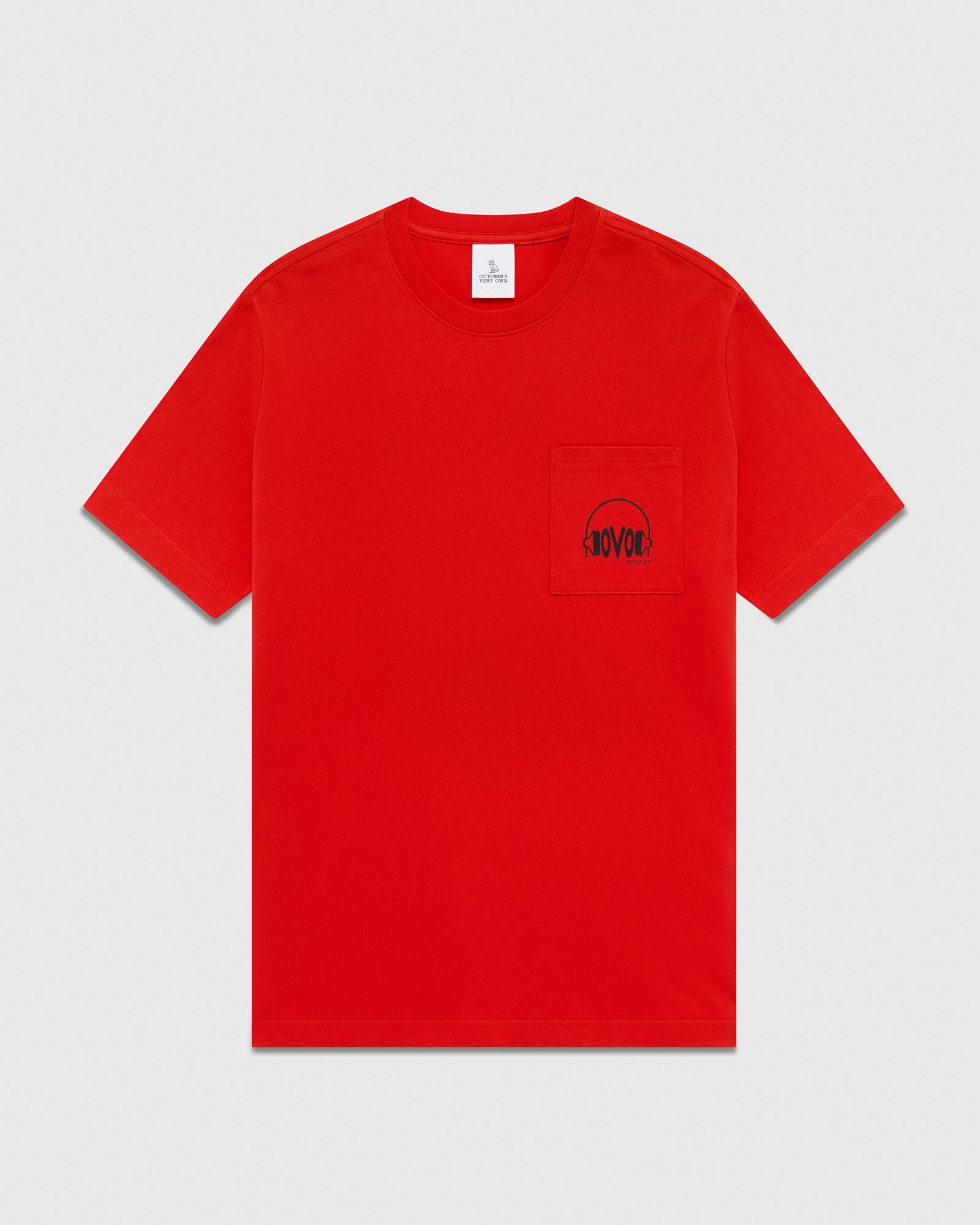 Sound Pocket T-Shirt - Red