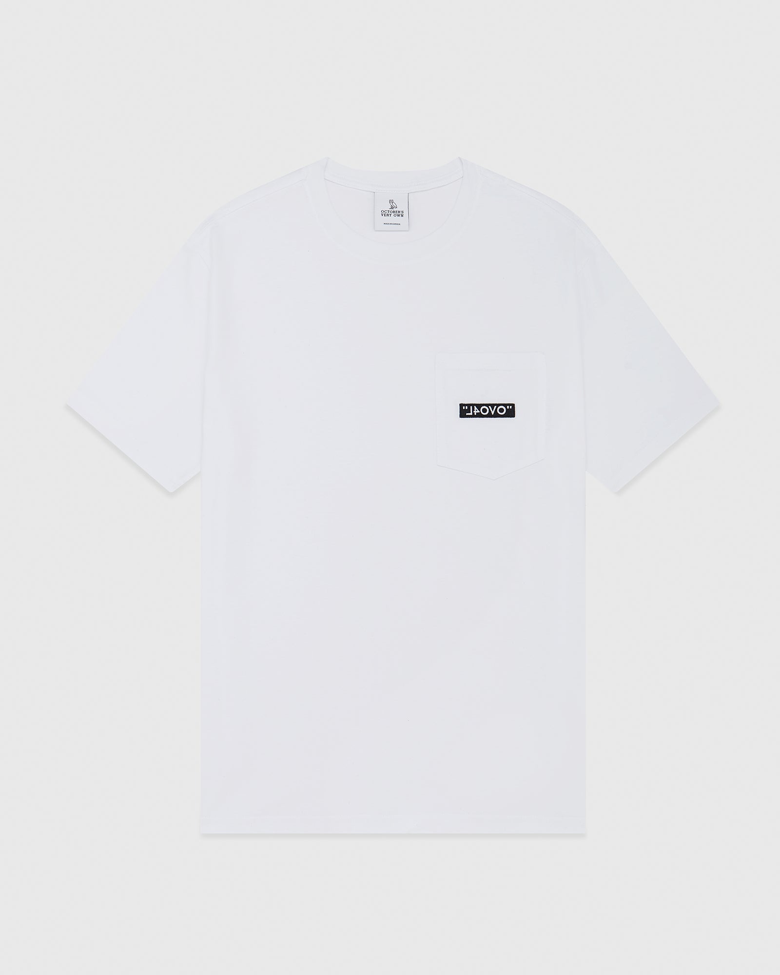 4L Pocket T-Shirt  - White