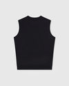 Classic French Terry Vest - Black