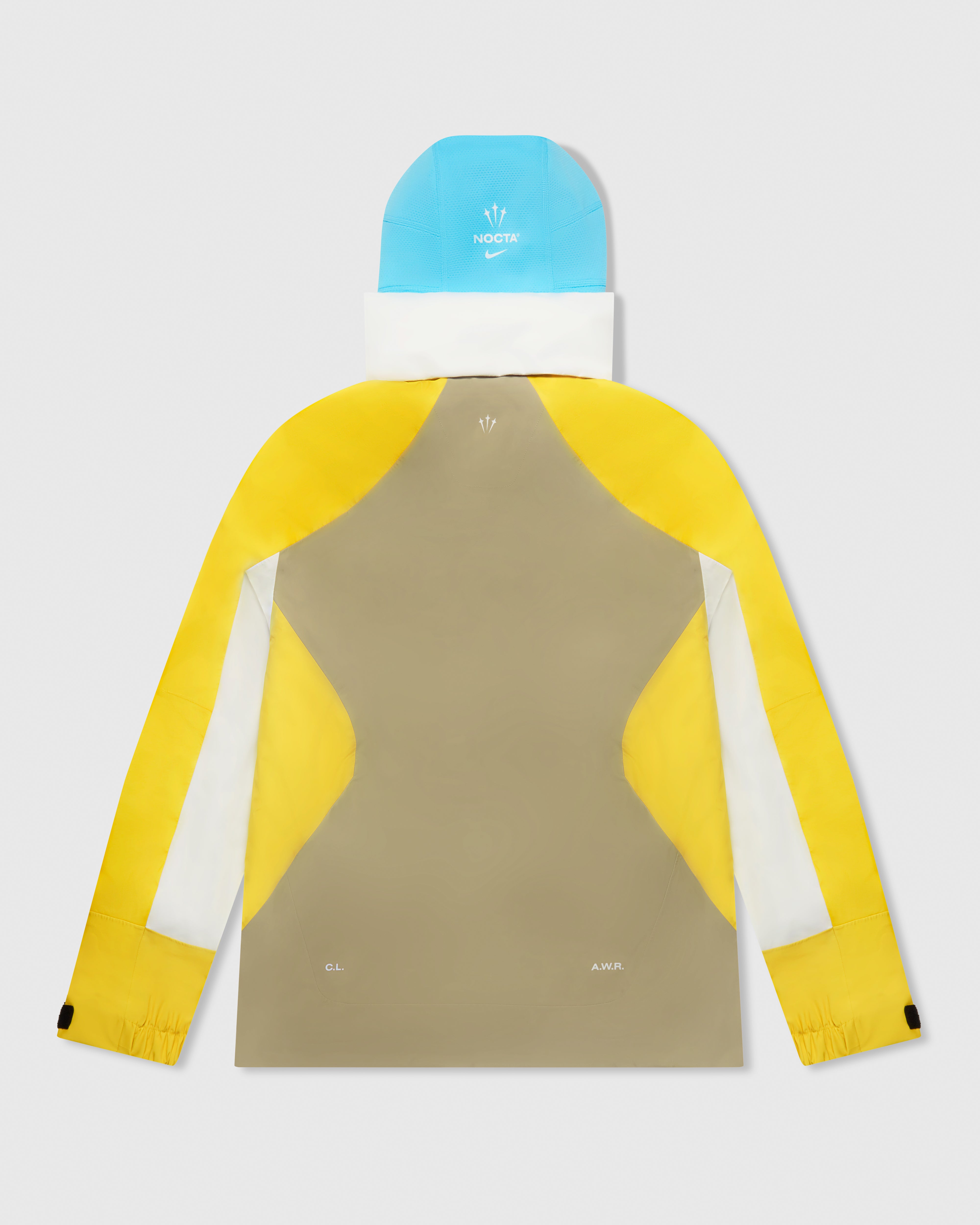NOCTA x L'art Bala Tech Jacket - Khaki / Vivid Sulfur