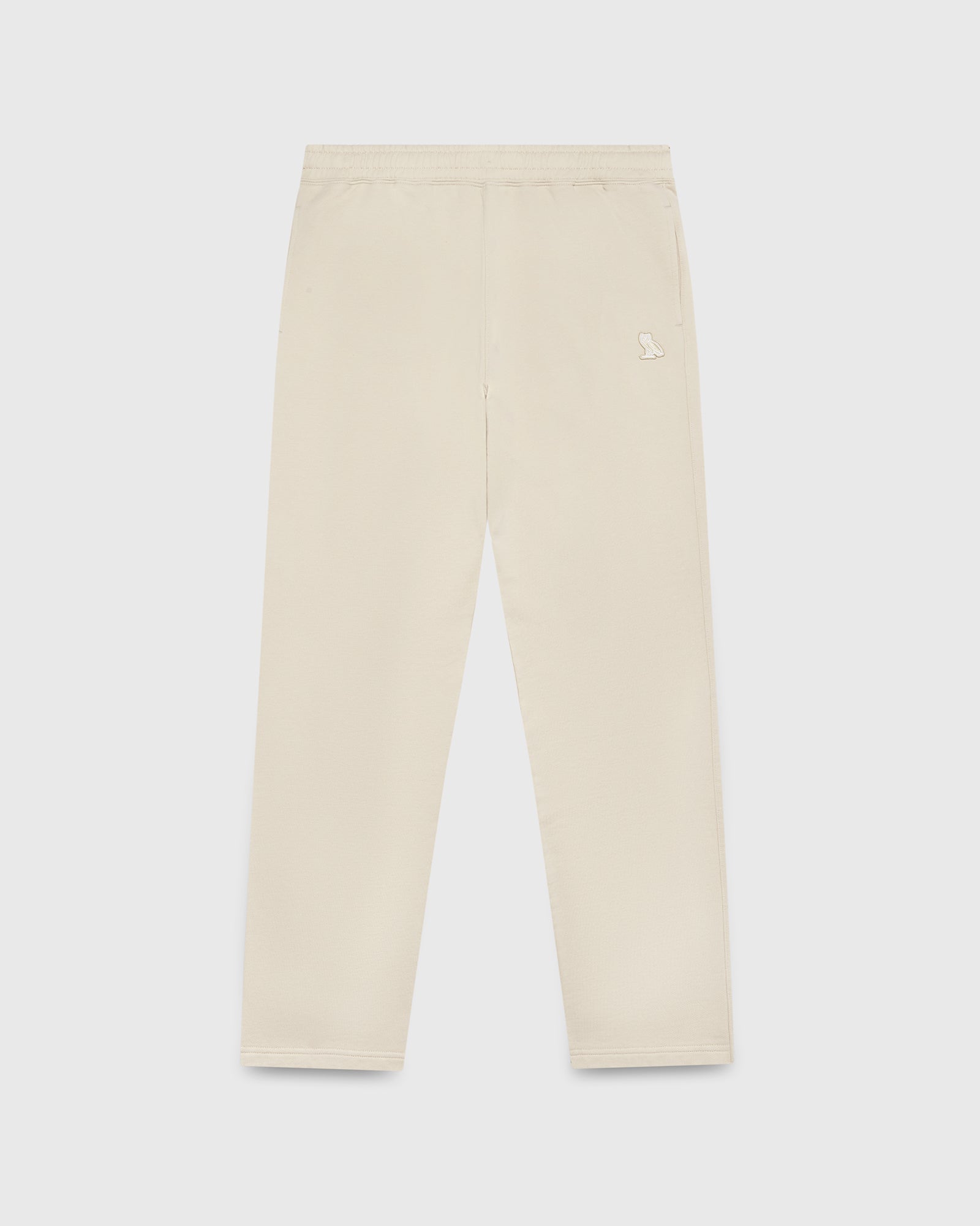 Classic Open Hem Sweatpant - Stone