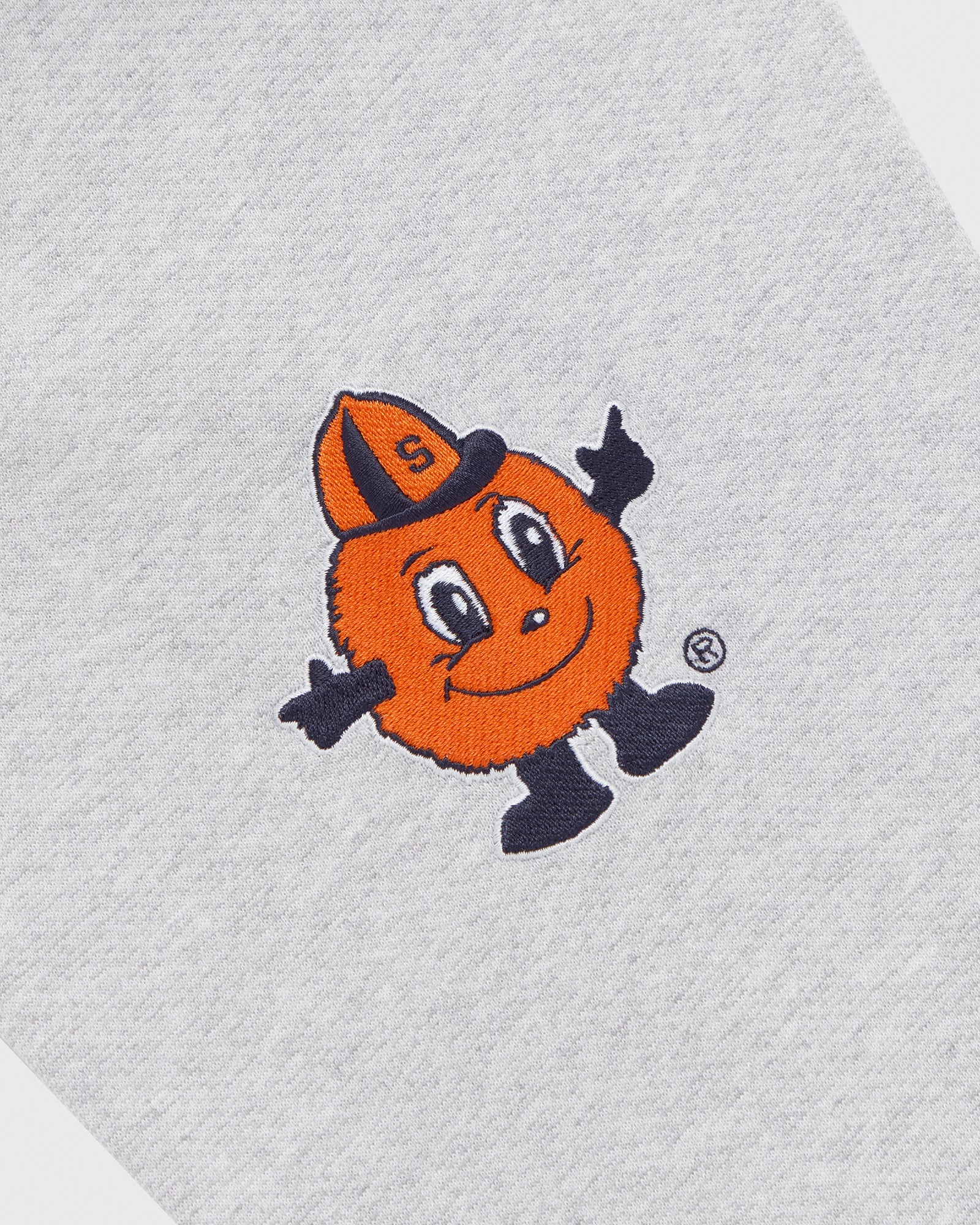 Syracuse Orange Hoodie - Ash Heather Grey