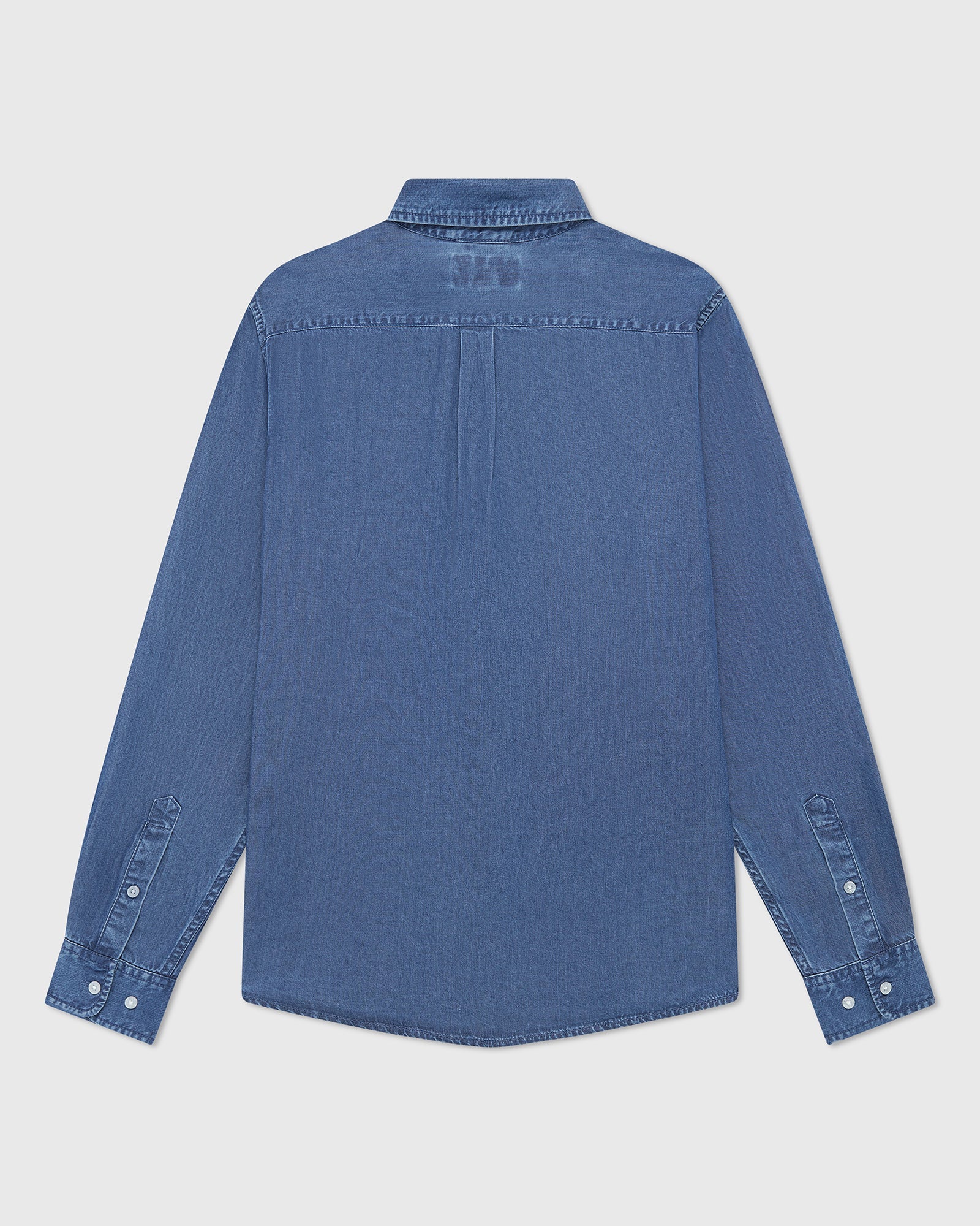 Denim Effect Shirt - Indigo