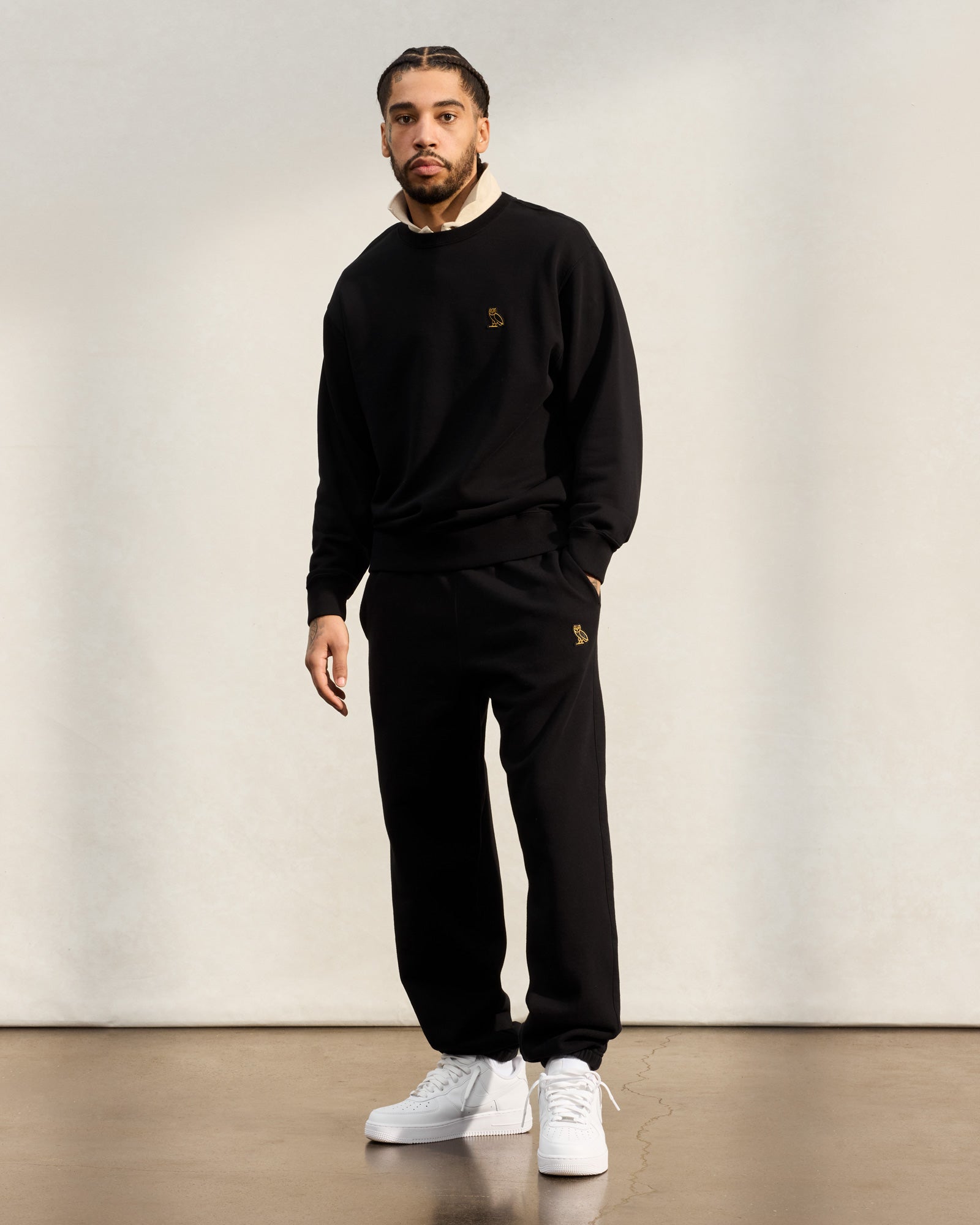 Classic Relaxed Fit Sweatpant - Black