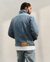 Denim Trucker Jacket - Washed Indigo