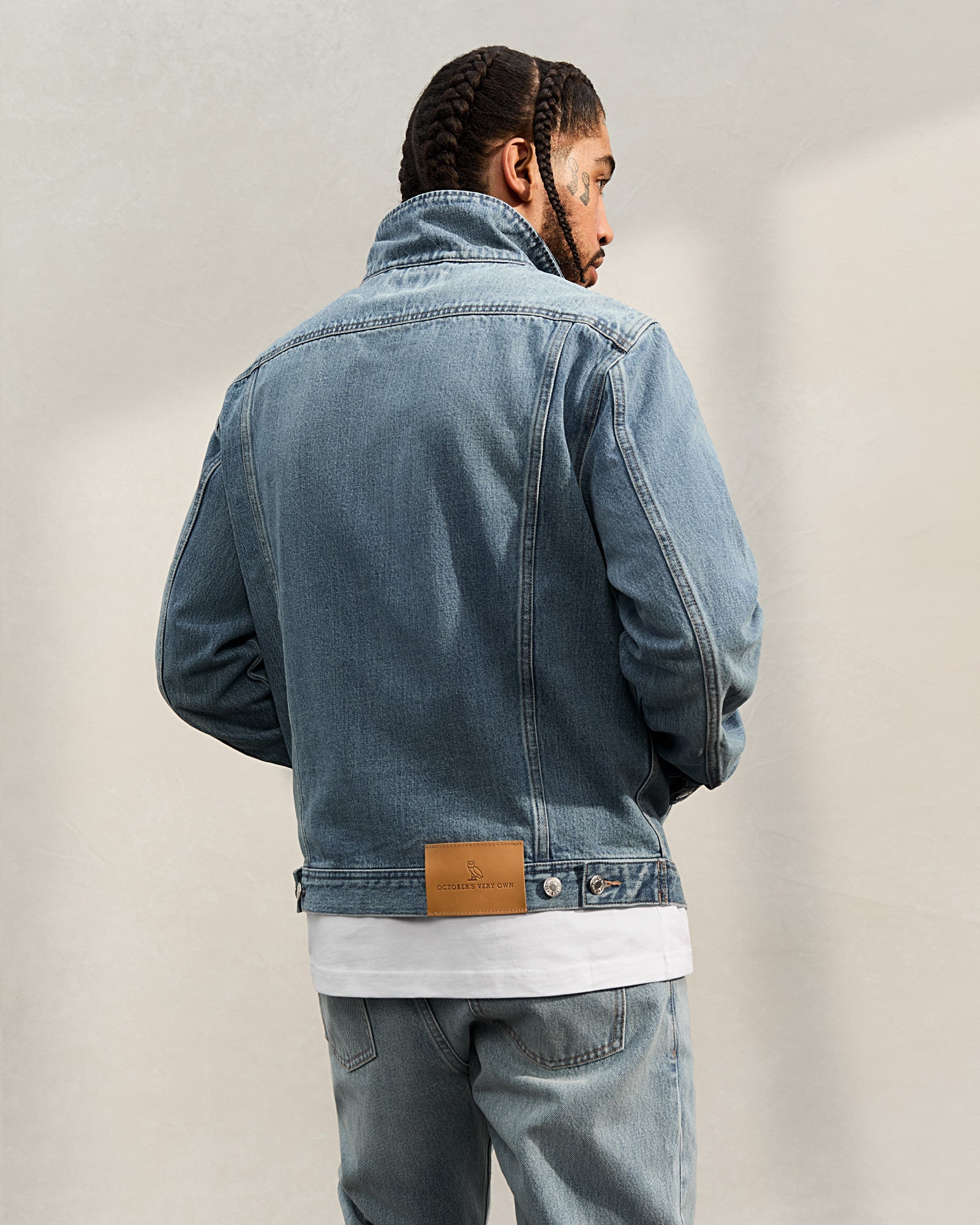 Denim Trucker Jacket - Washed Indigo