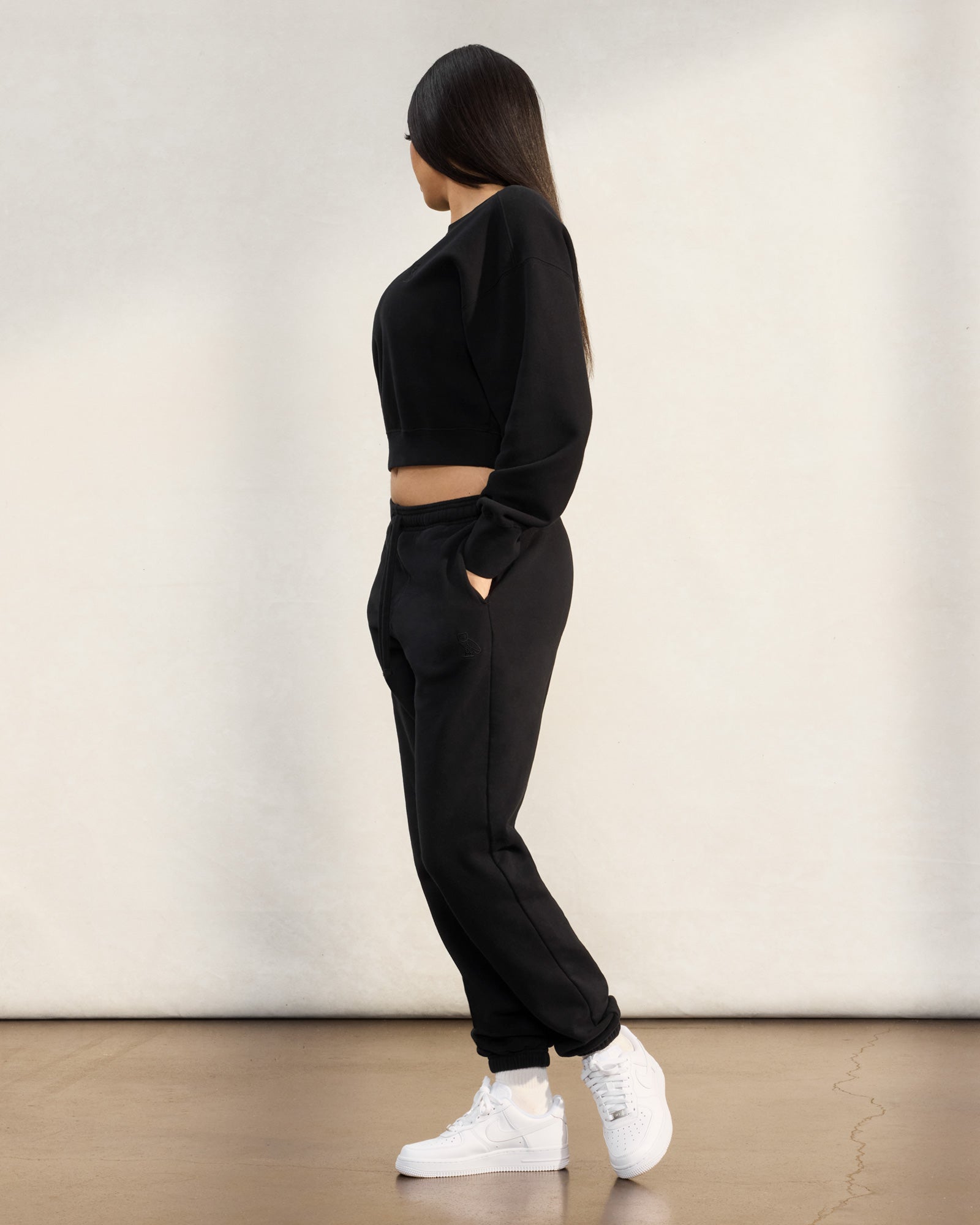 Relaxed Fit Sweatpant - Black
