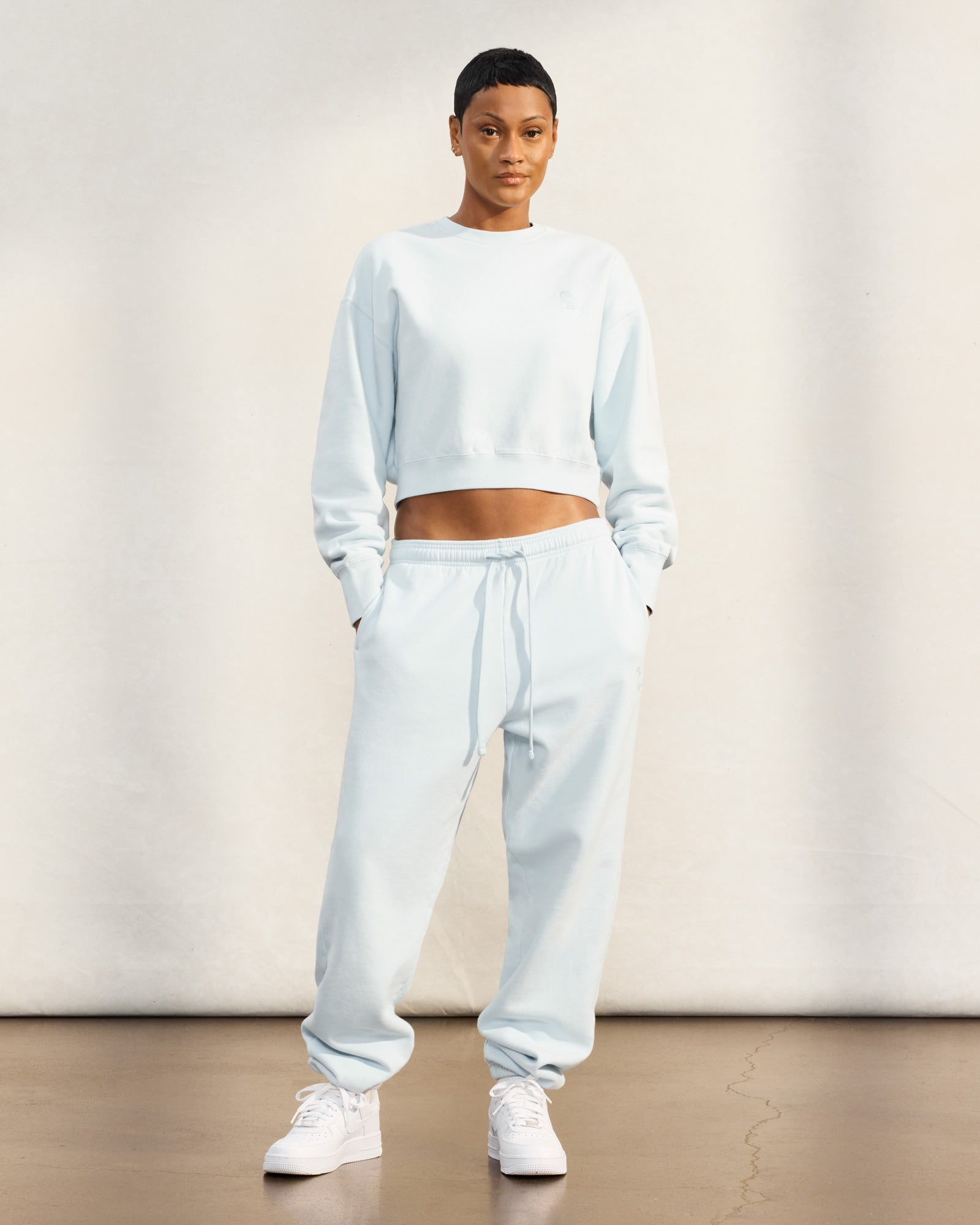 Relaxed Fit Sweatpant - Light Blue