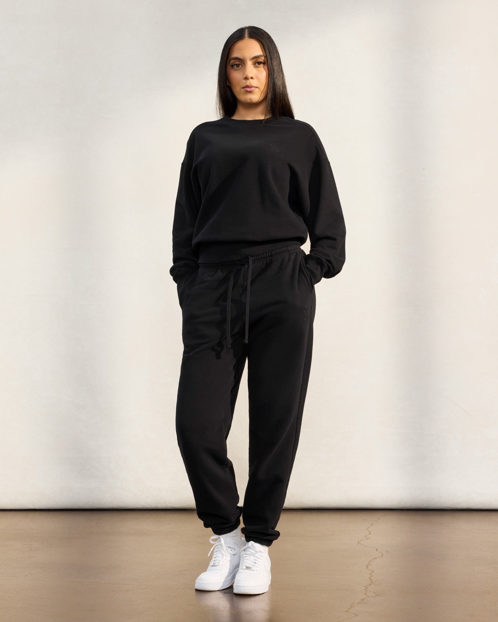 Relaxed Fit Sweatpant - Black