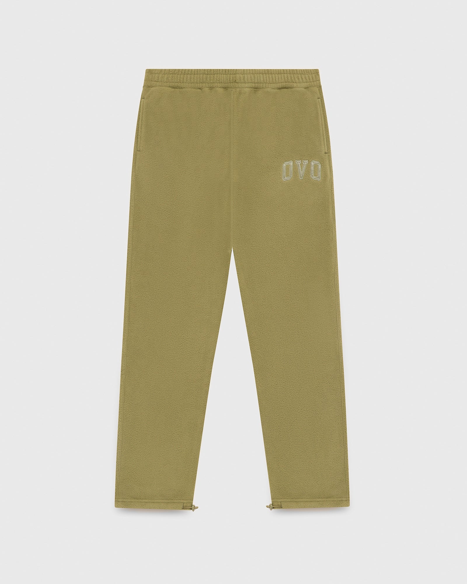 Arch Logo Open Hem Sweatpant - Olive