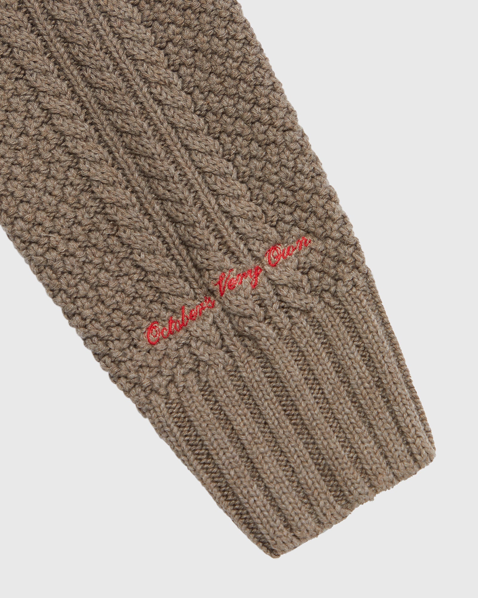 Cable Knit Sweater - Taupe