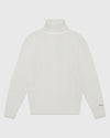 Cable Knit Turtleneck Sweater - Off White