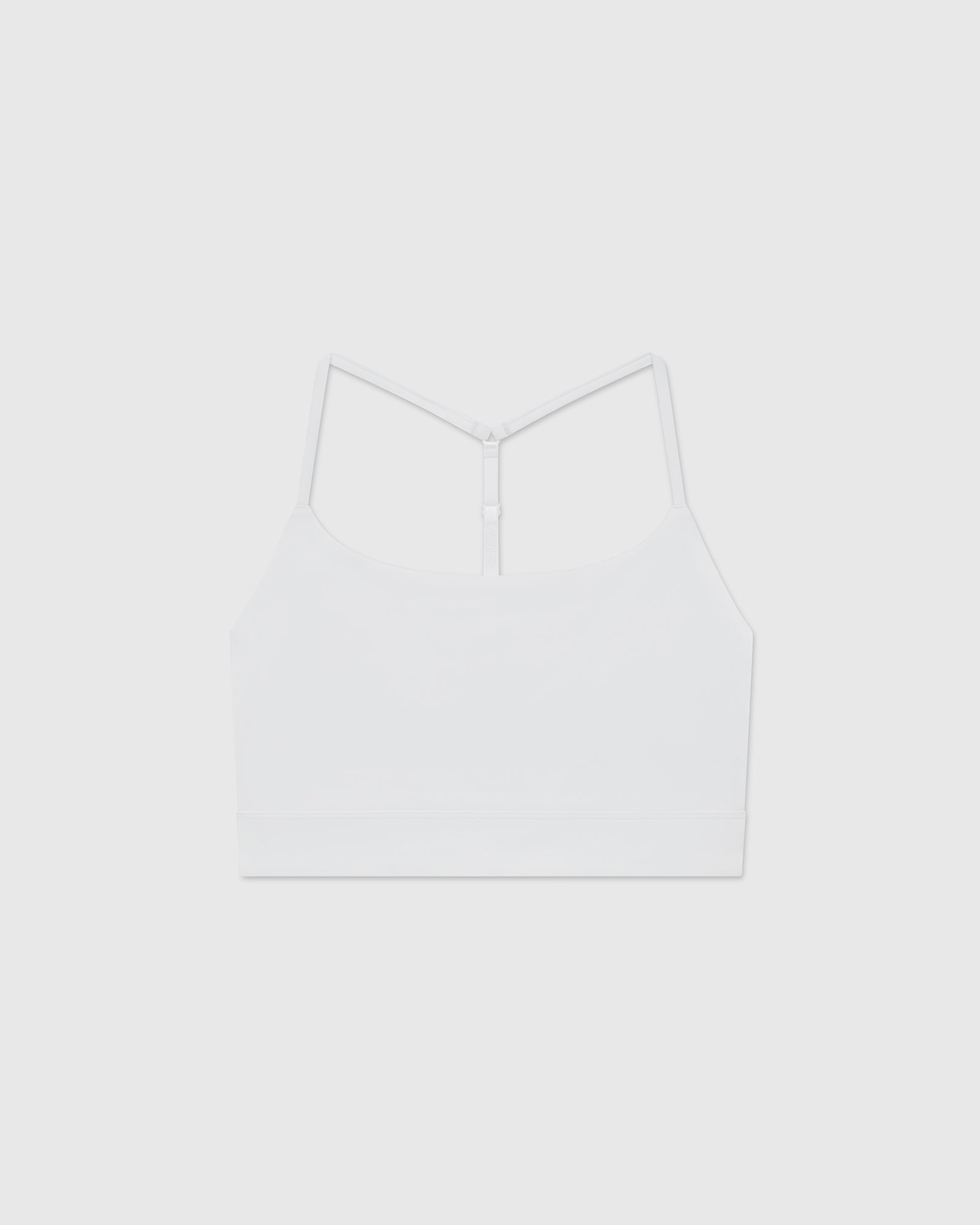 Cami Strap Bra Top - White