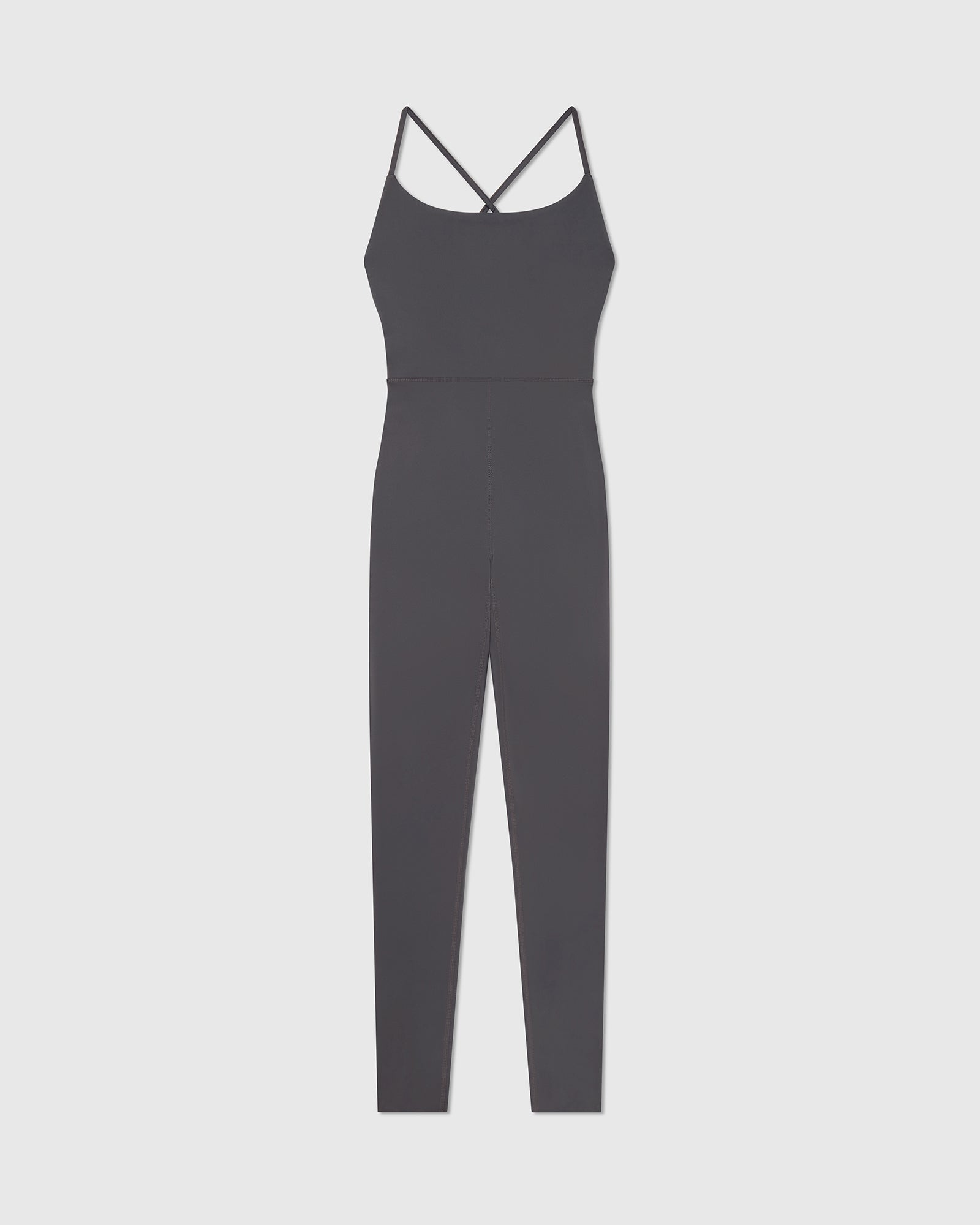 Cami Strap Catsuit - Charcoal