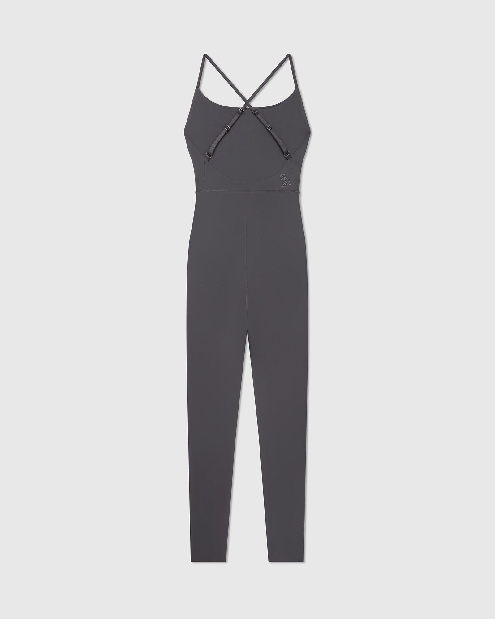 Cami Strap Catsuit - Charcoal